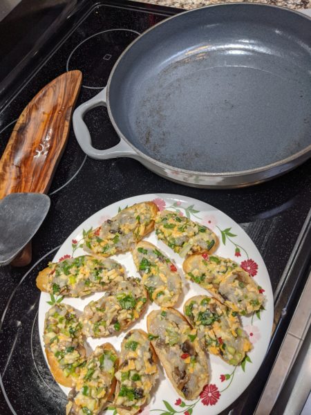 Toasted Baguettes & Shrimp » RecipeCollage.com